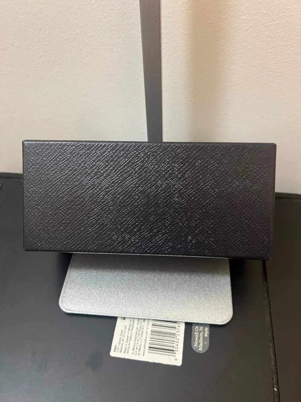 Prada Black Textured Cardboard Eyeglass BOX With Accessories